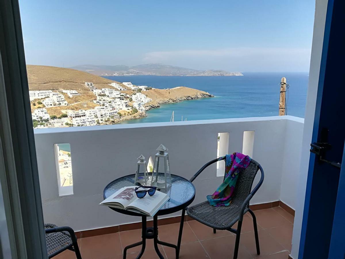 Θέαστρον - Theastron House With Great View In Chora Apartment Pera Gyalos Luaran gambar