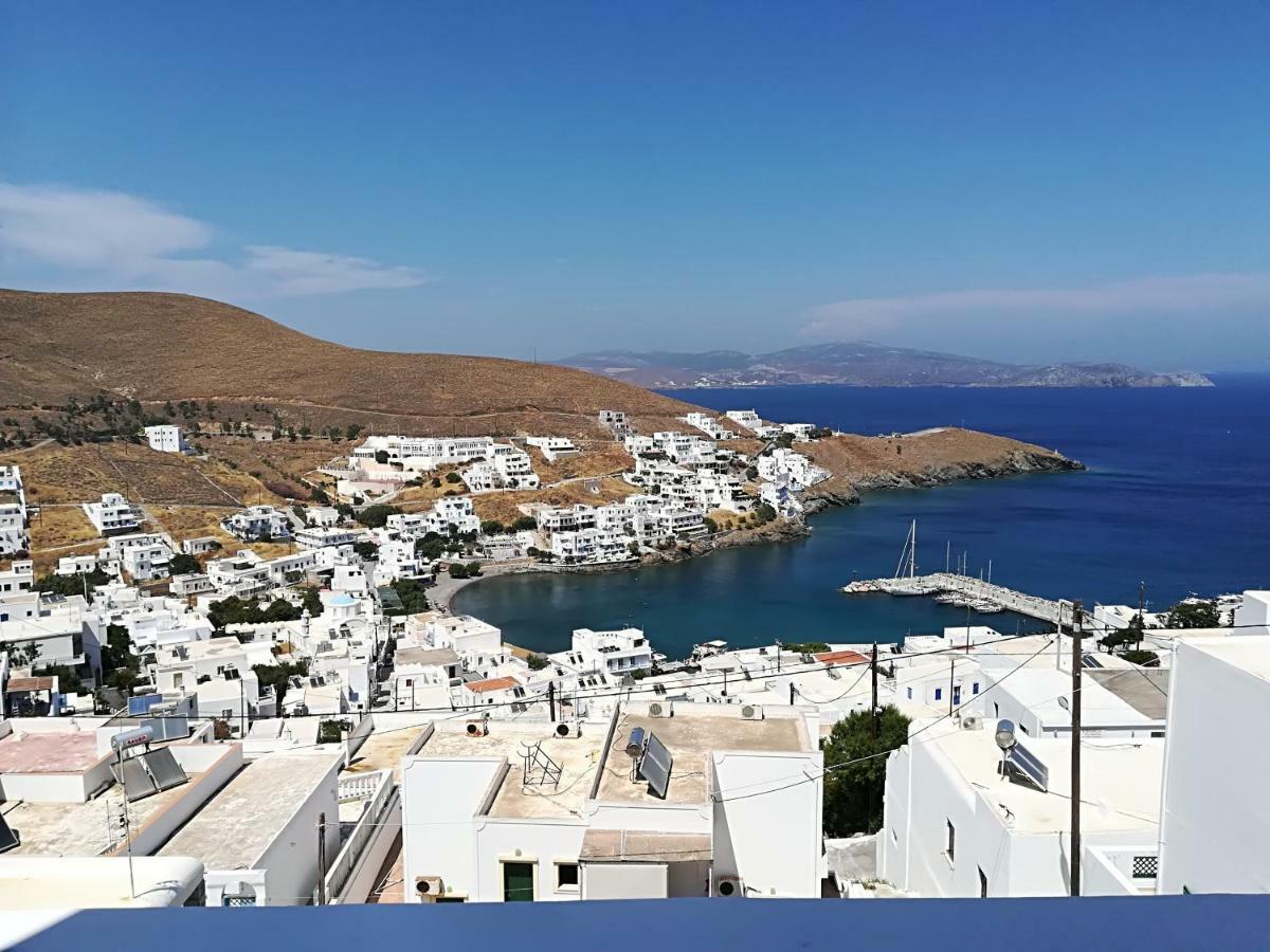 Θέαστρον - Theastron House With Great View In Chora Apartment Pera Gyalos Luaran gambar